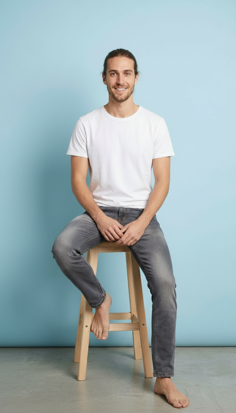 Casual Denim Jeans view 3