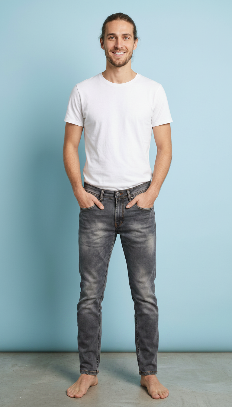 Casual Denim Jeans view 4