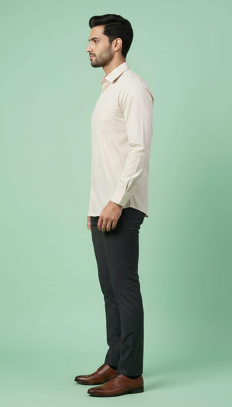 Classic Beige Shirt view 4