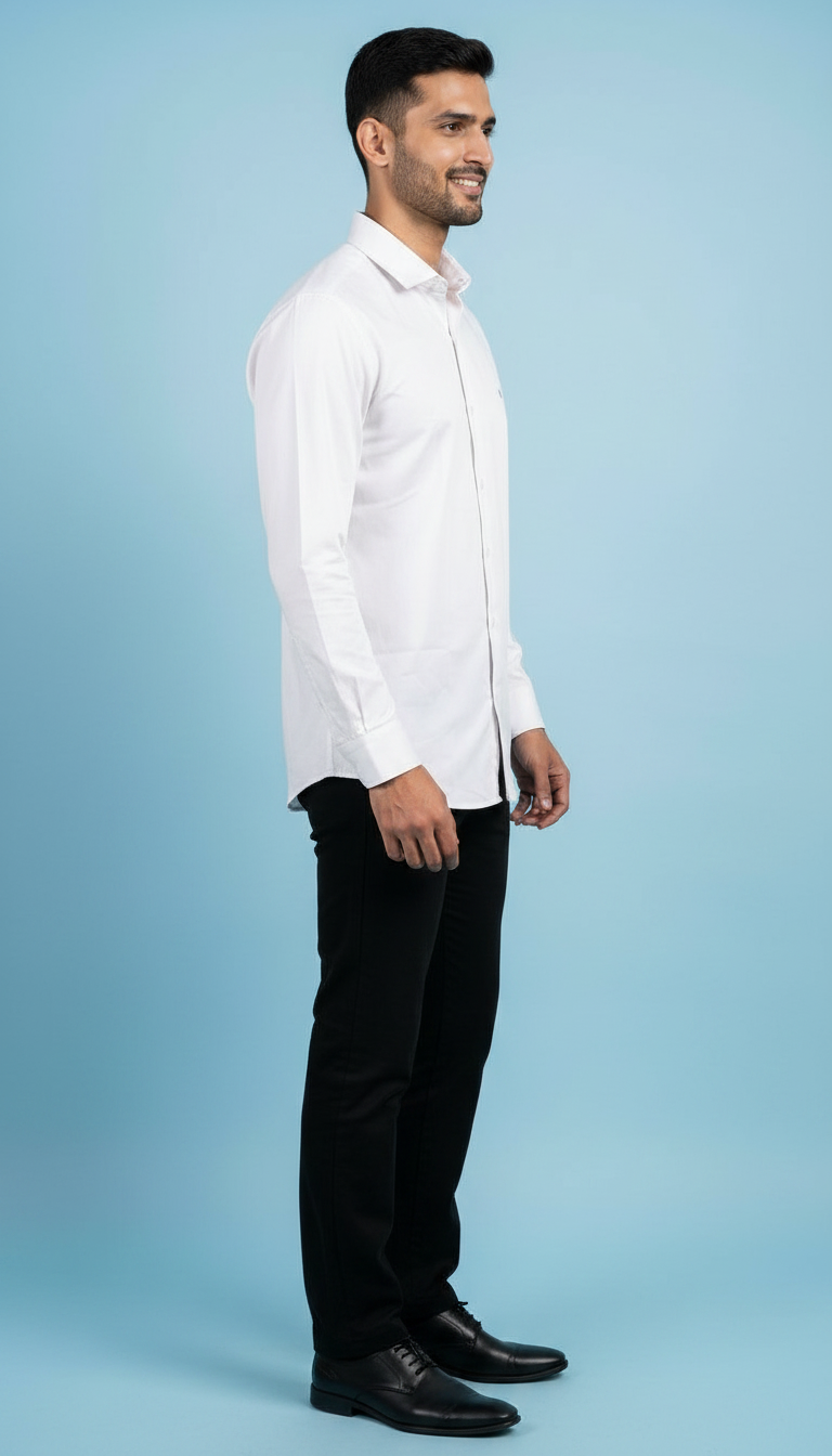 Classic White Shirt view 3