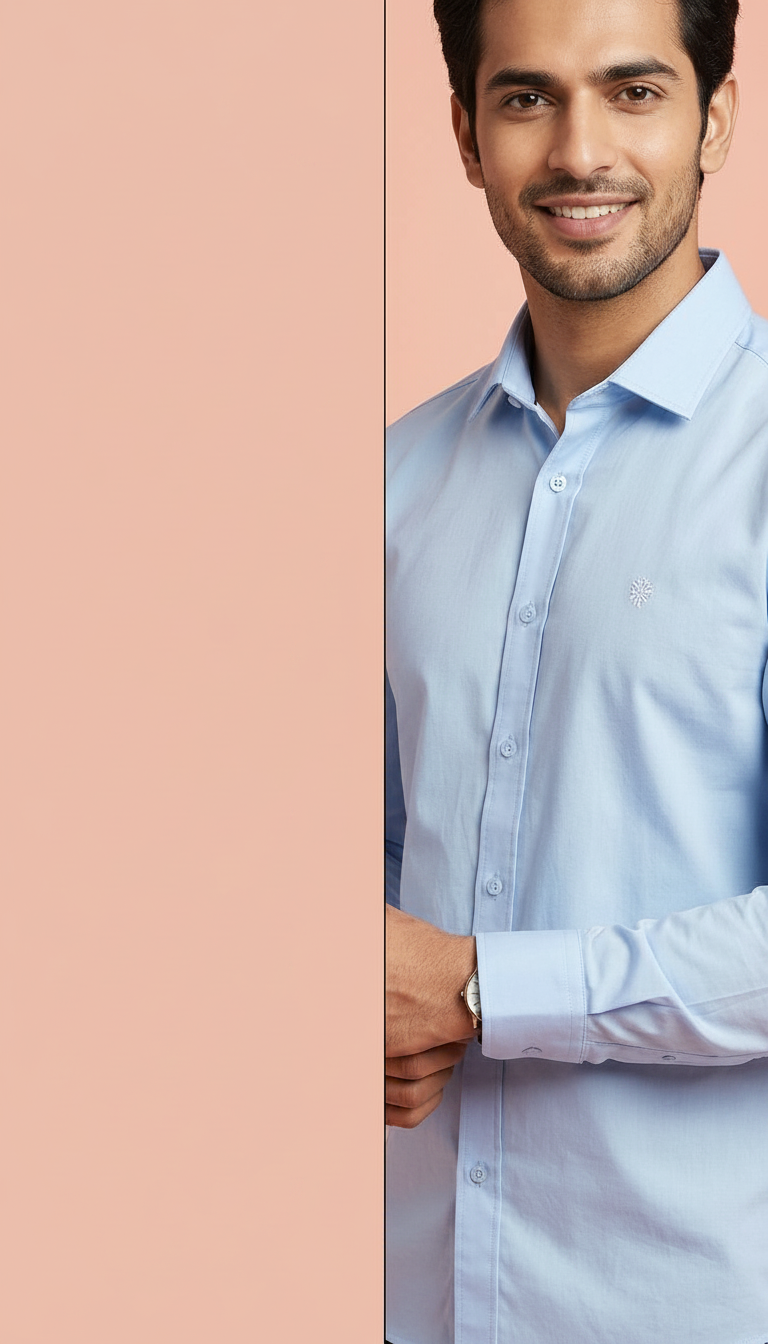 Spatter Fashion Mens Casual Shirt view 3