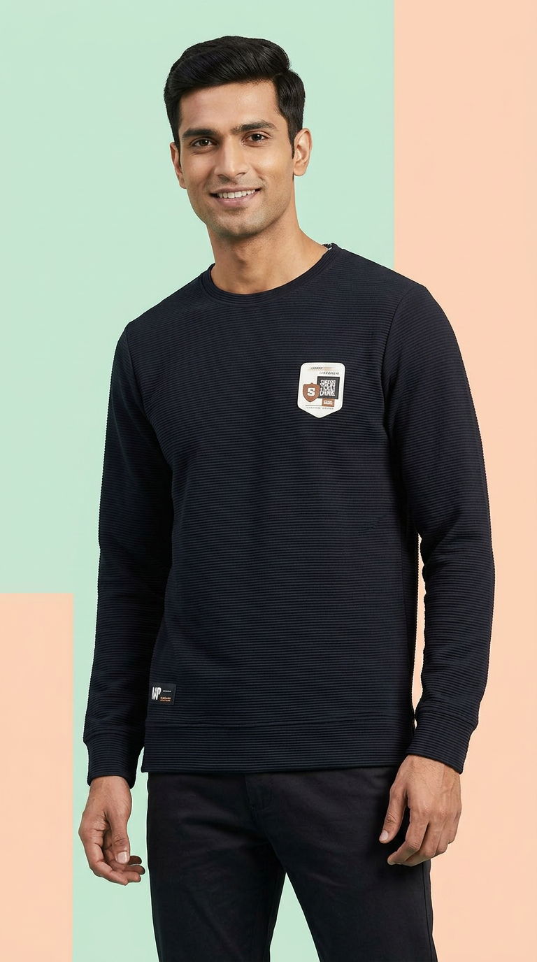 Nautica Crew Neck Sweatshirt view 4