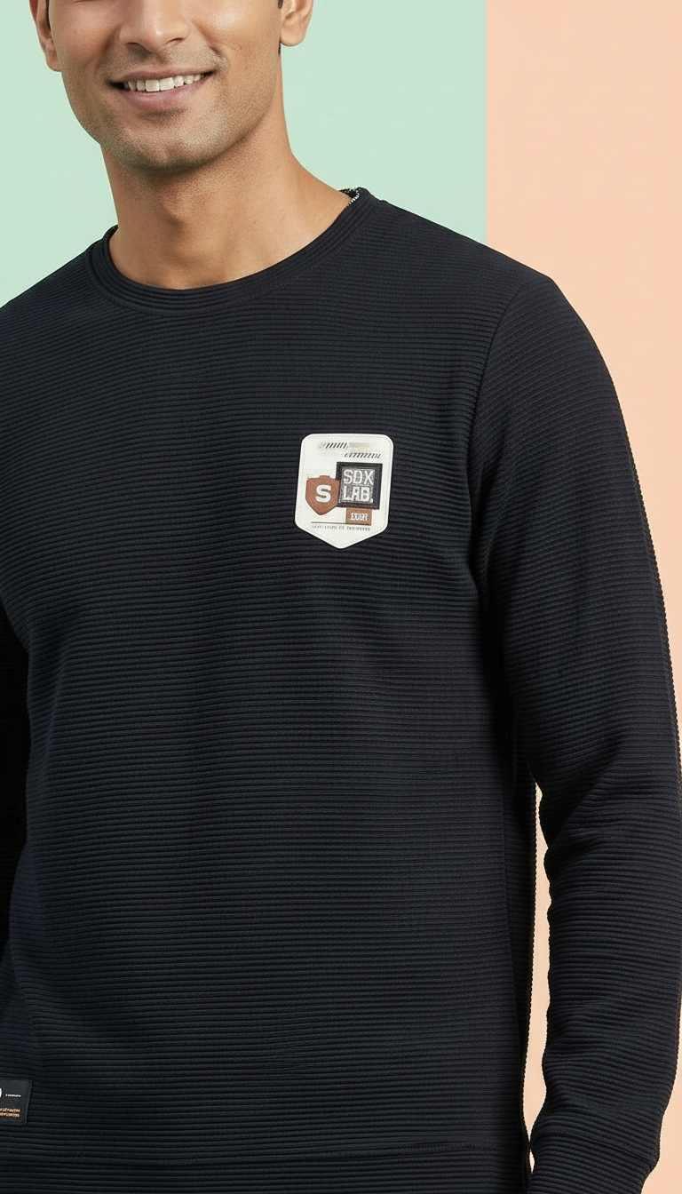 Nautica Crew Neck Sweatshirt view 3