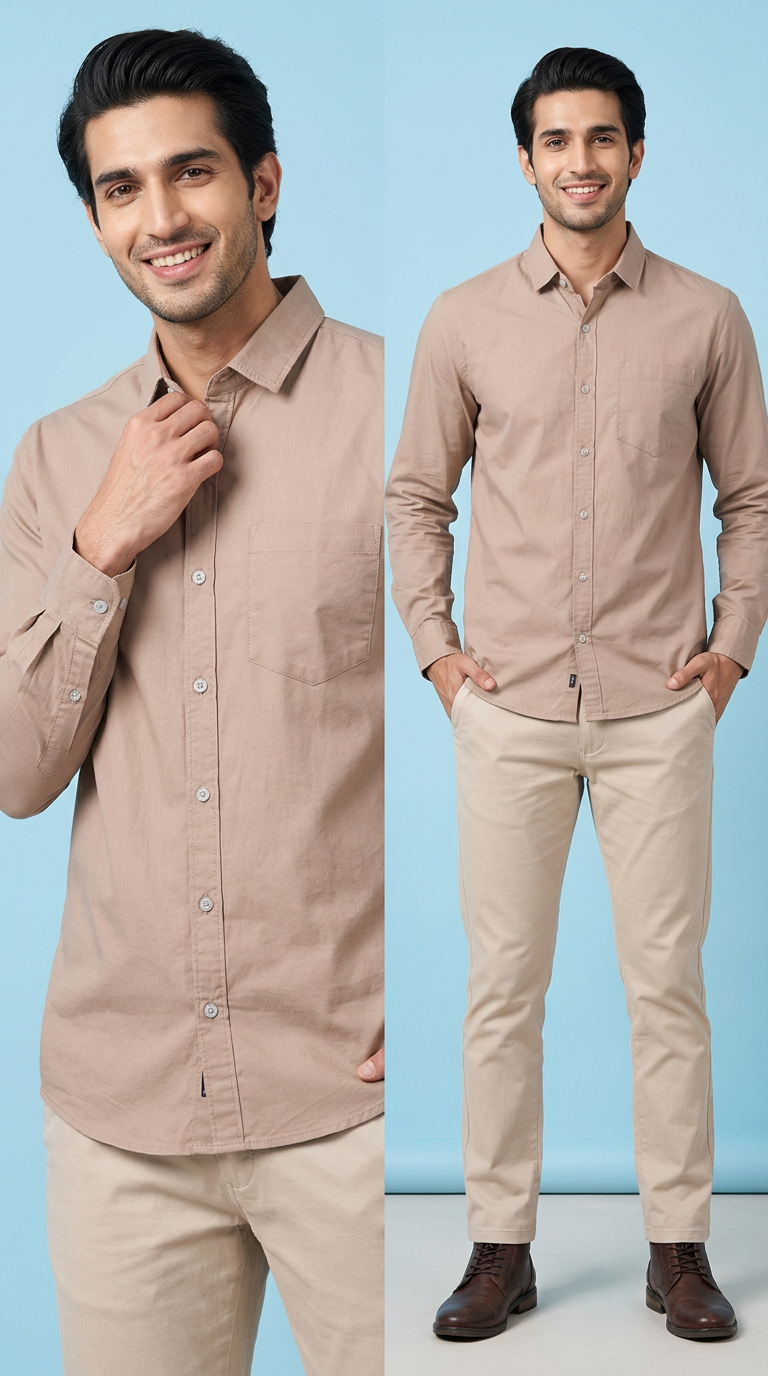 Casual Long Sleeve Shirt view 4