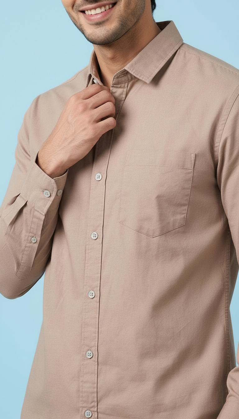Casual Long Sleeve Shirt view 3