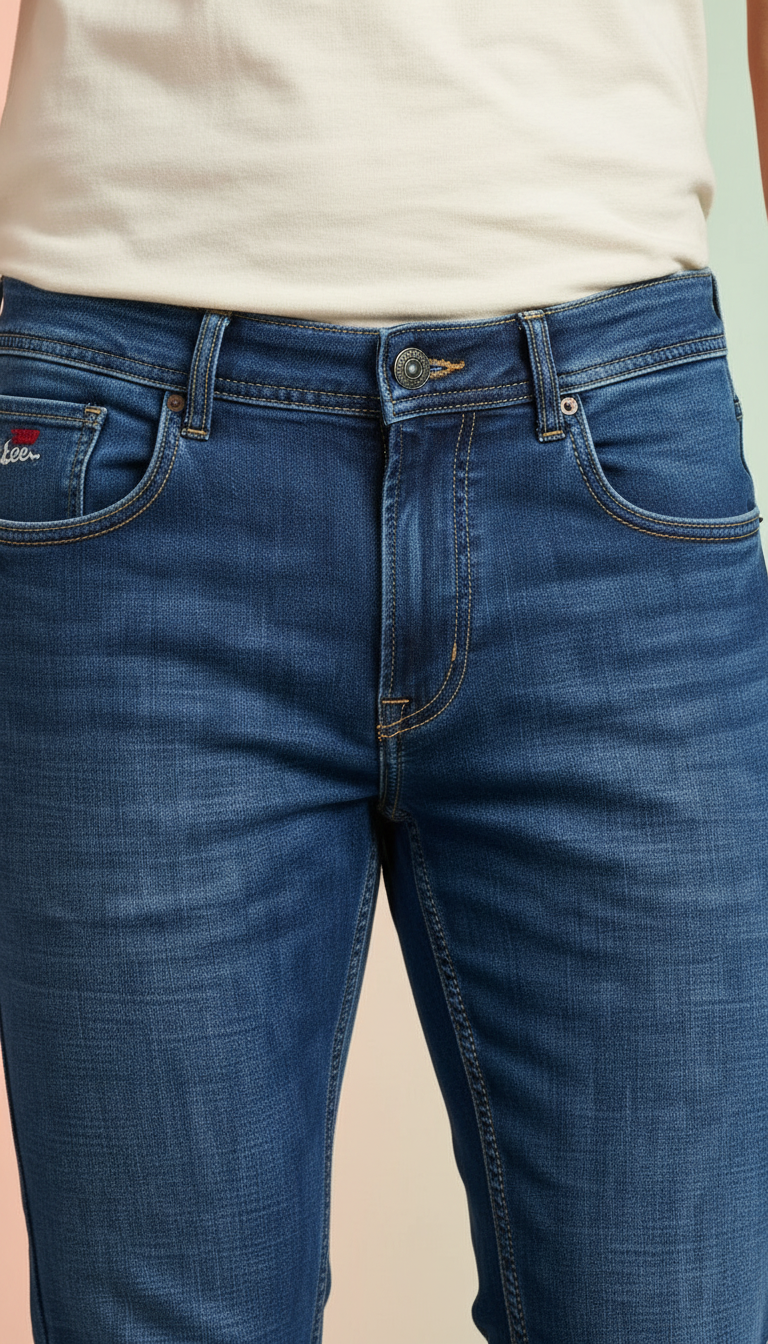 SLIM FIT Mens Denim Jeans view 2