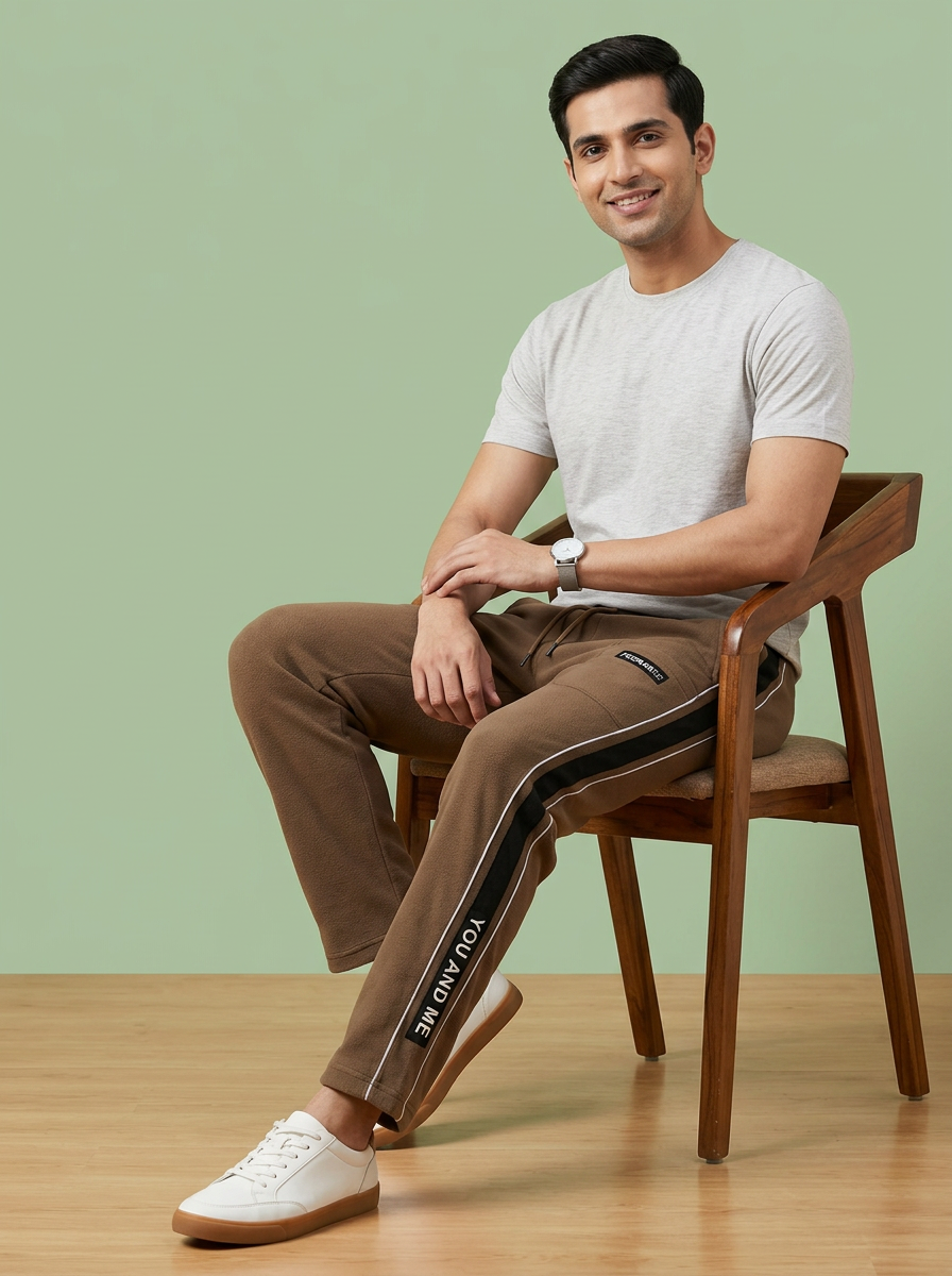 Cofee Brown Casual Lower view 8