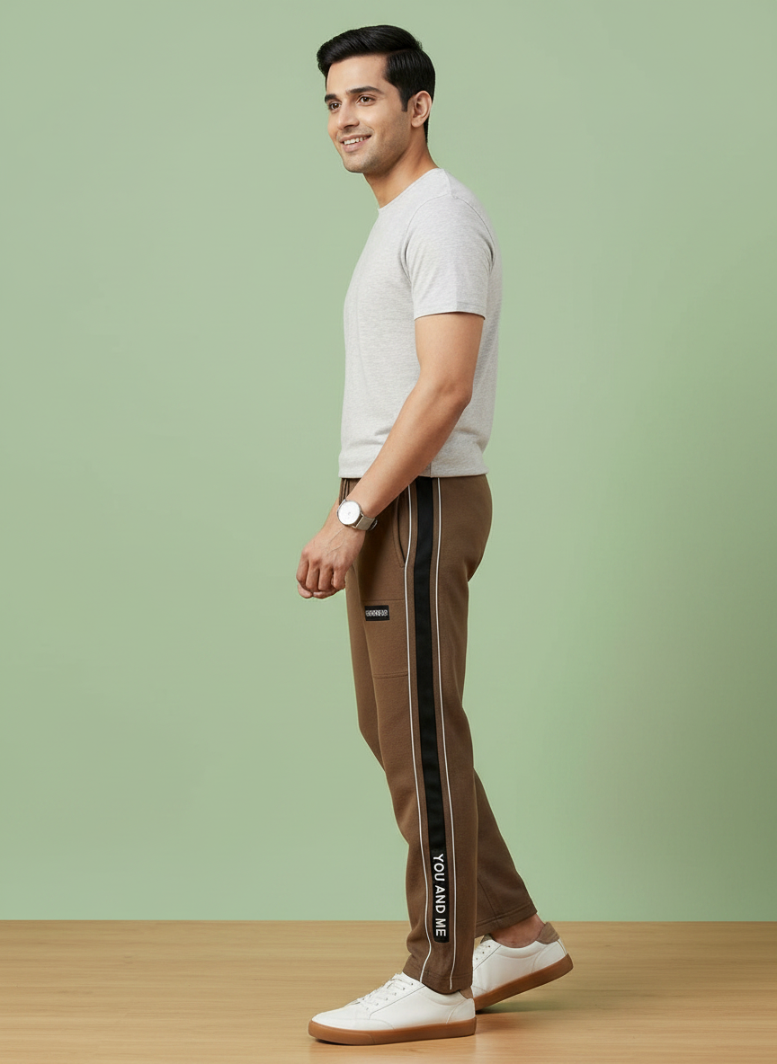 Cofee Brown Casual Lower view 3