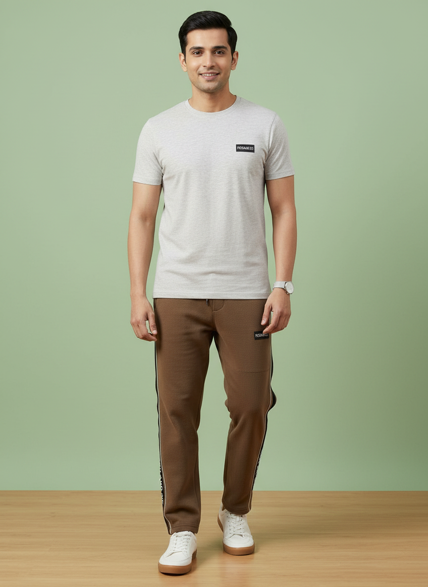 Cofee Brown Casual Lower