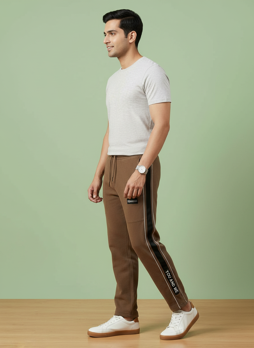 Cofee Brown Casual Lower view 2