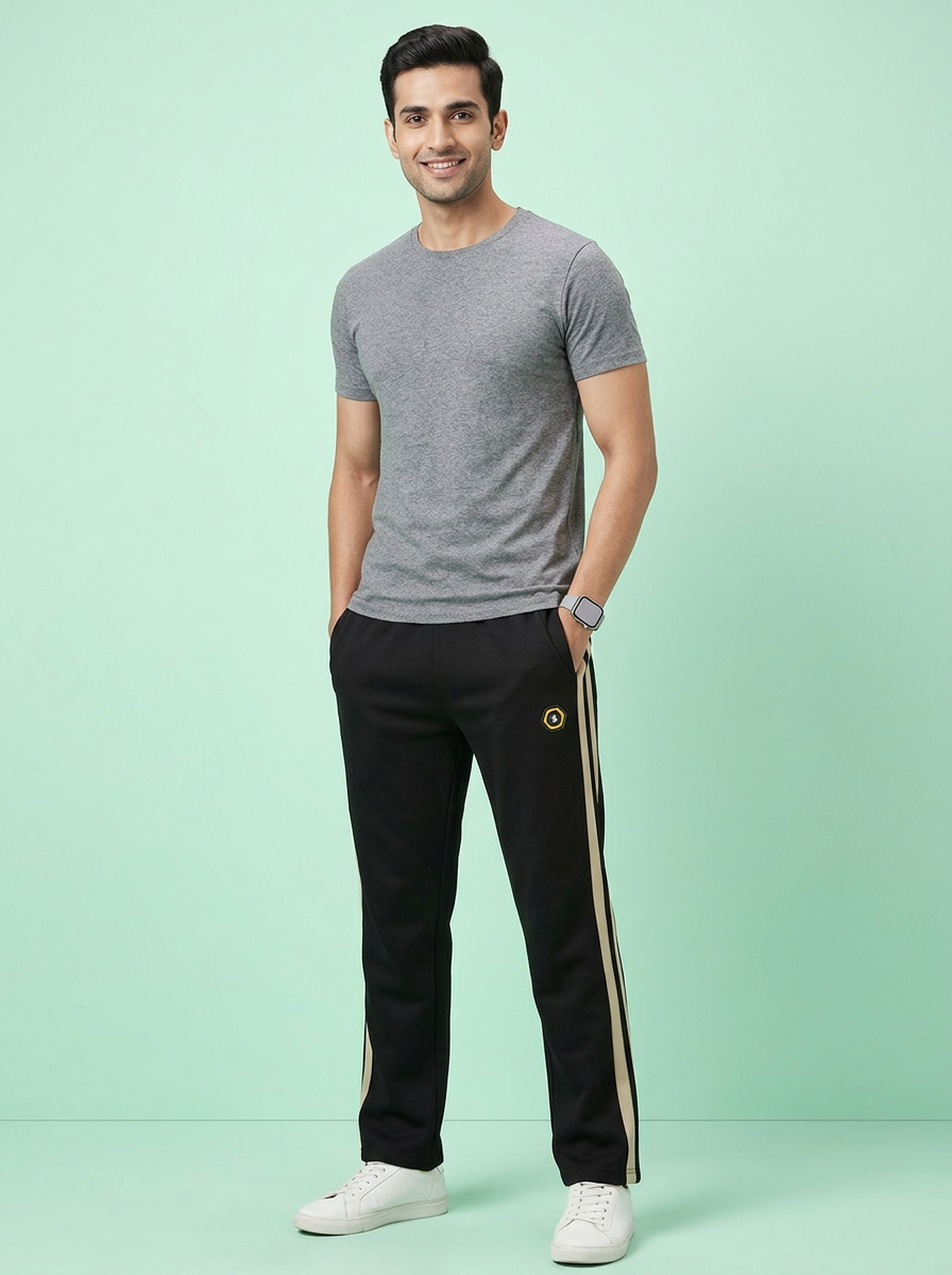 Black Casual Lower Pants view 8