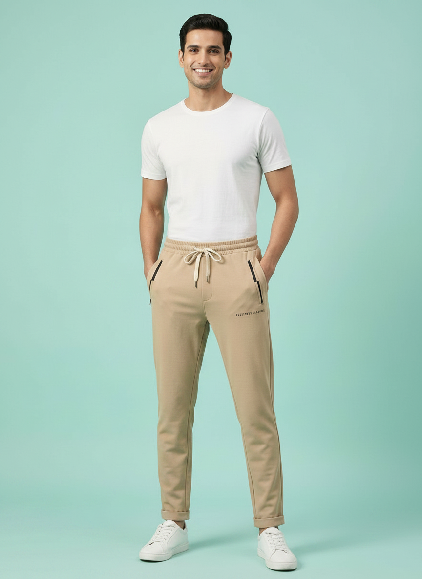 Beige Casual Lower Pants view 6