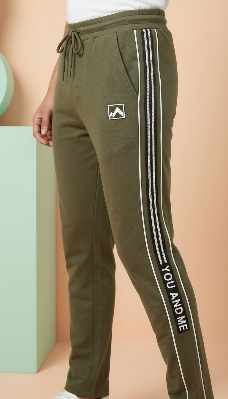 Olive Green Mens Lower view 4