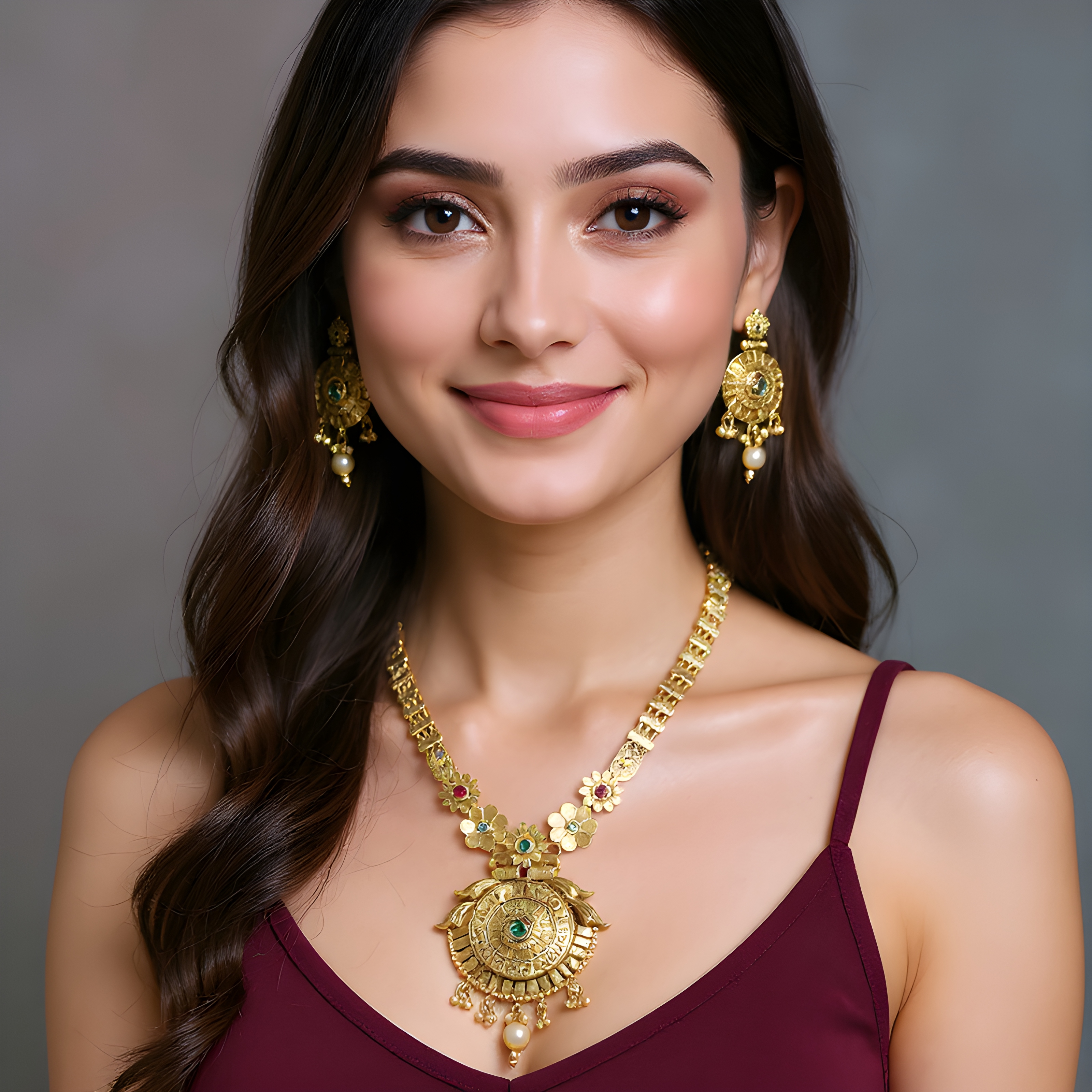 Devangna Kundan Necklace Set