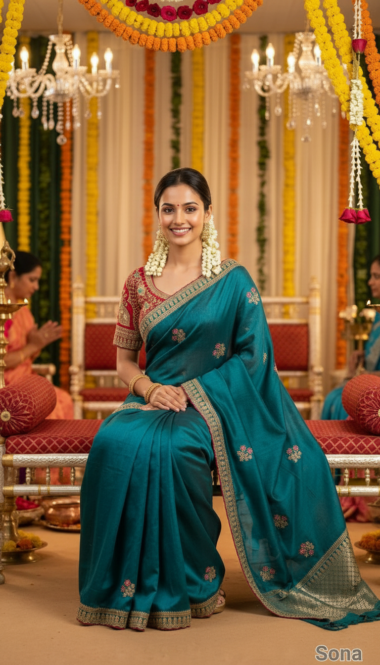Designer Saree by Sona view 2