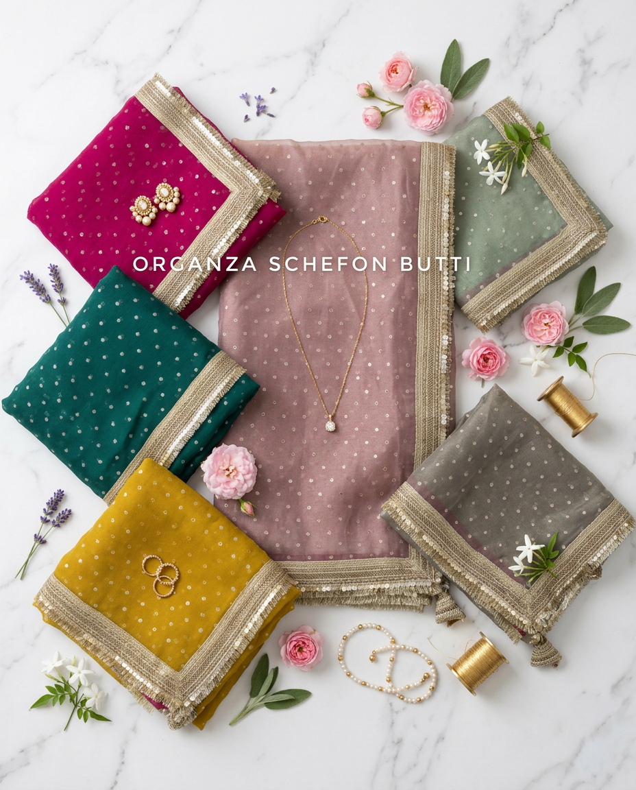 Organza Shiffon Buti view 2