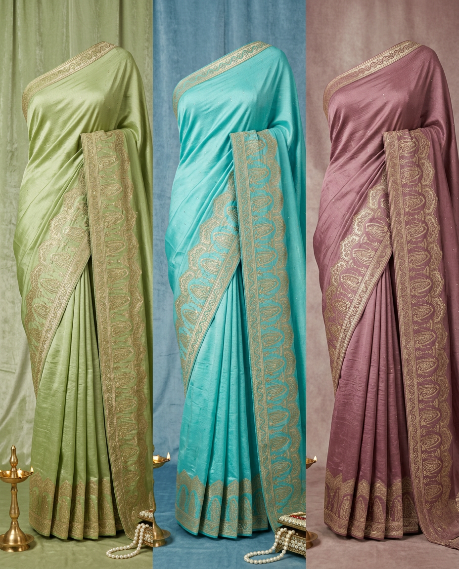 Festive Silk Saree view 2