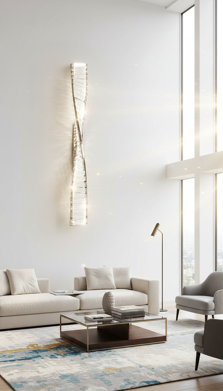 Twisted Light Fixture
