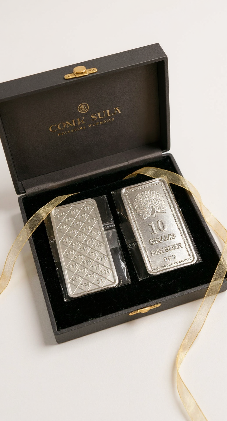 10 Grams Pure Silver Bar