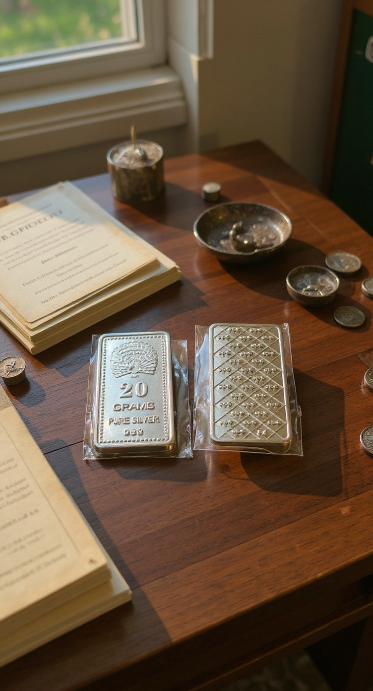 999 Pure Silver Bar (20 Grams)