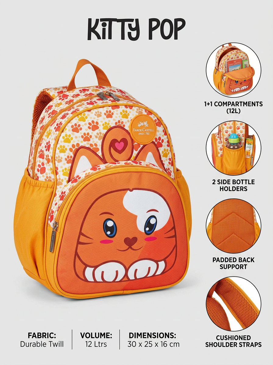 Faber-Castell Kids Bags Road Trip 3yrs view 3