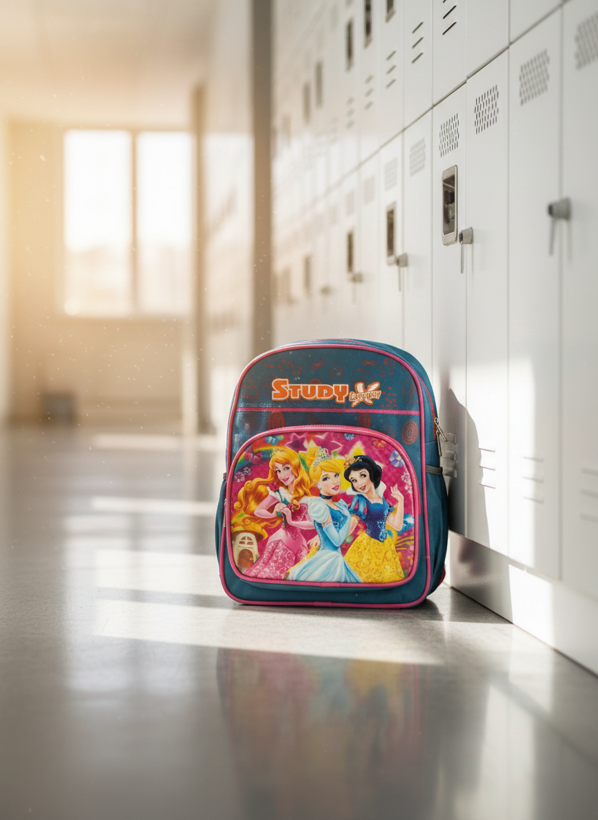 Girls School Bag Study view 5
