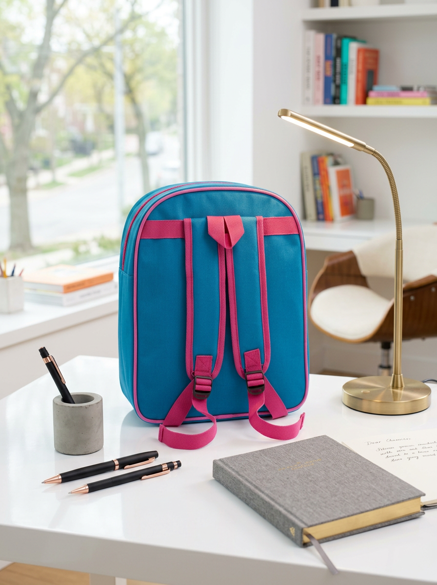 Girls School Bag Study view 3