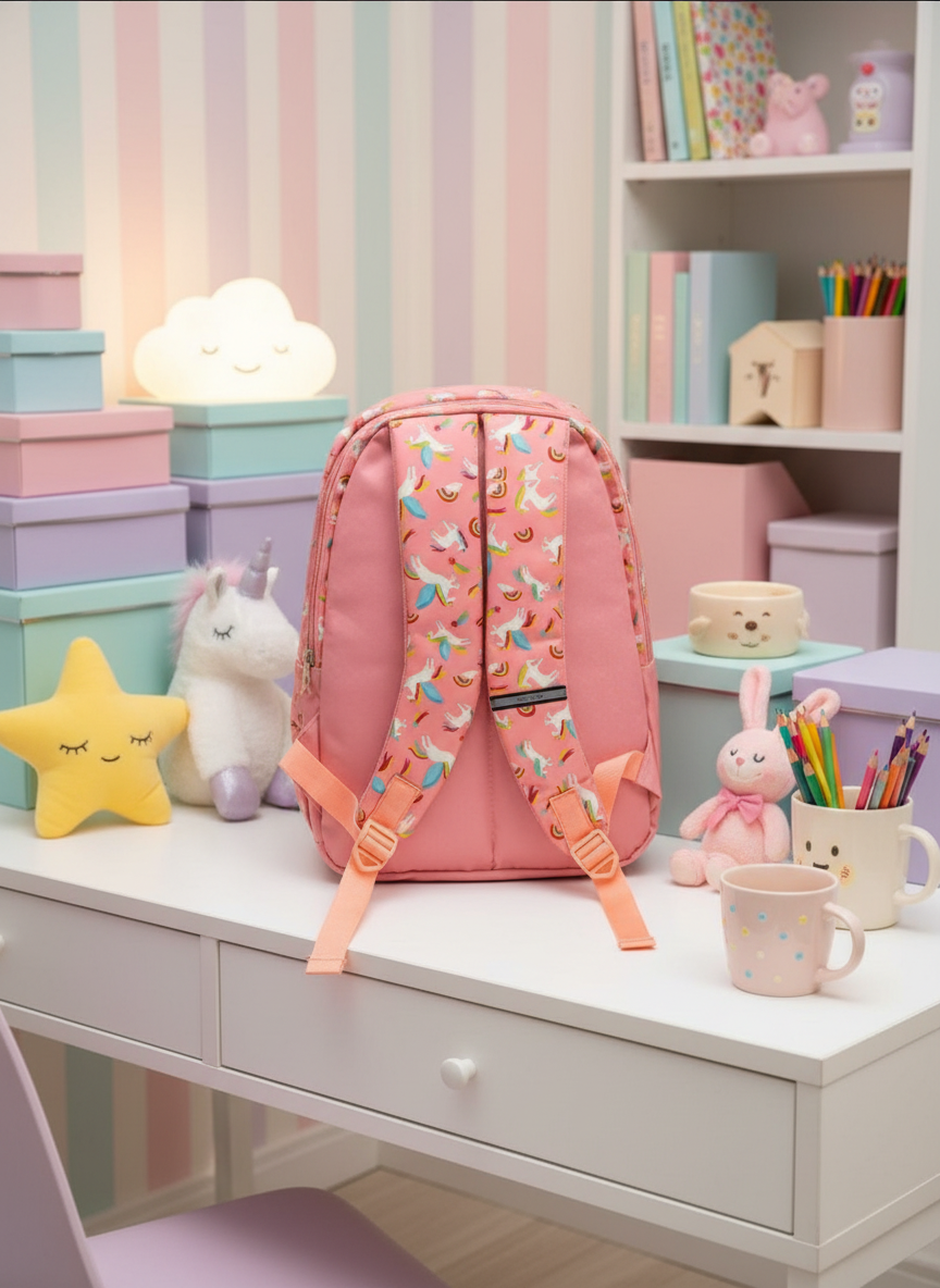 Girls Bag Peach Unicorn view 3