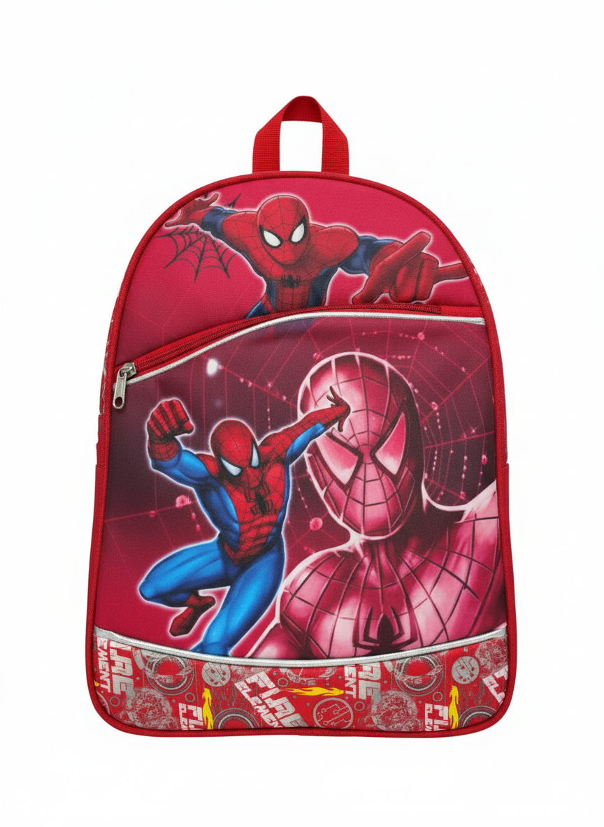 Spider-Man Kids School Bag Red view 2