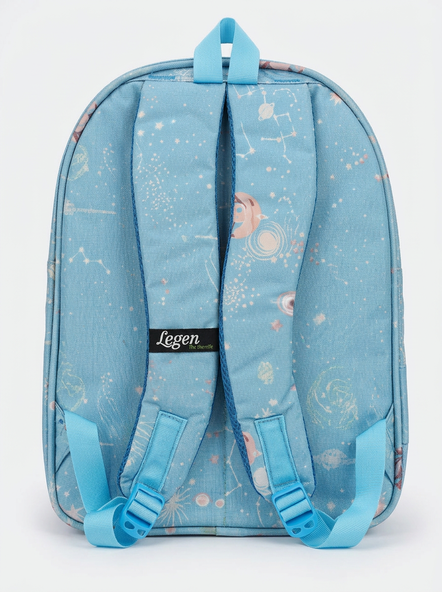 Kids School Bag Sky Blue view 3
