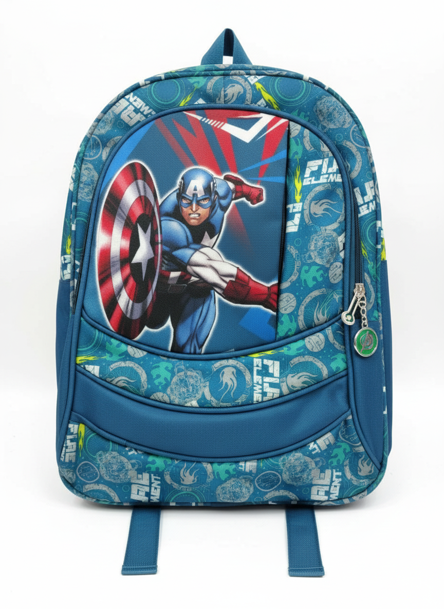 Kids School Bag - Captain America 799 view 2