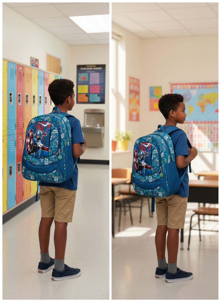 Kids School Bag - Captain America 799