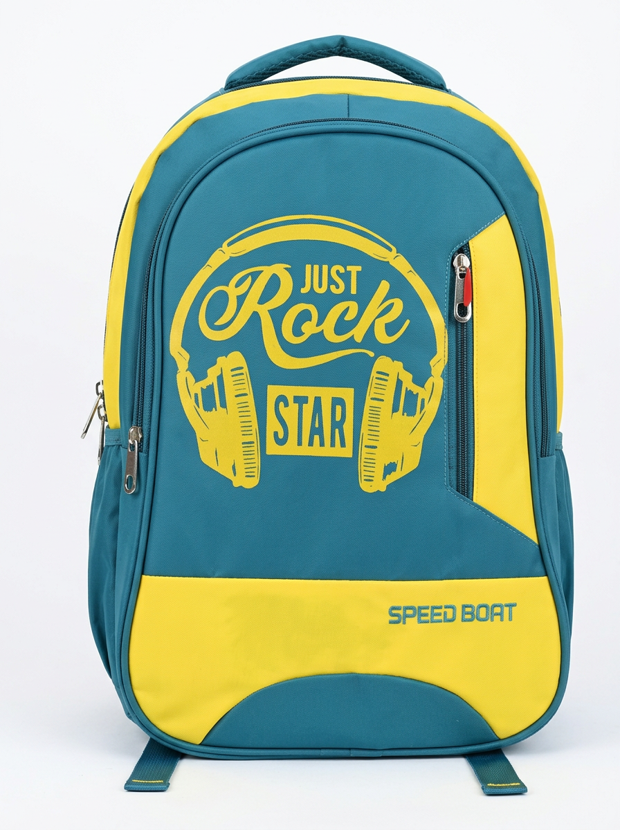 SPEED BOAT School Bag Teal view 2
