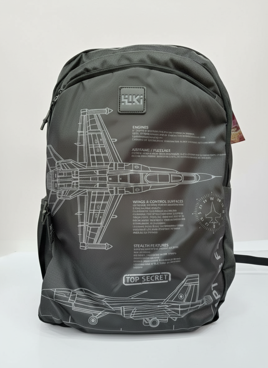 Wildcraft School Bag Thryll 40 Black view 2