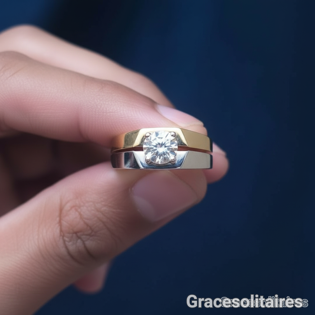 LAB-GROWN 1.00 CARAT ROUND SOLITAIRE RING