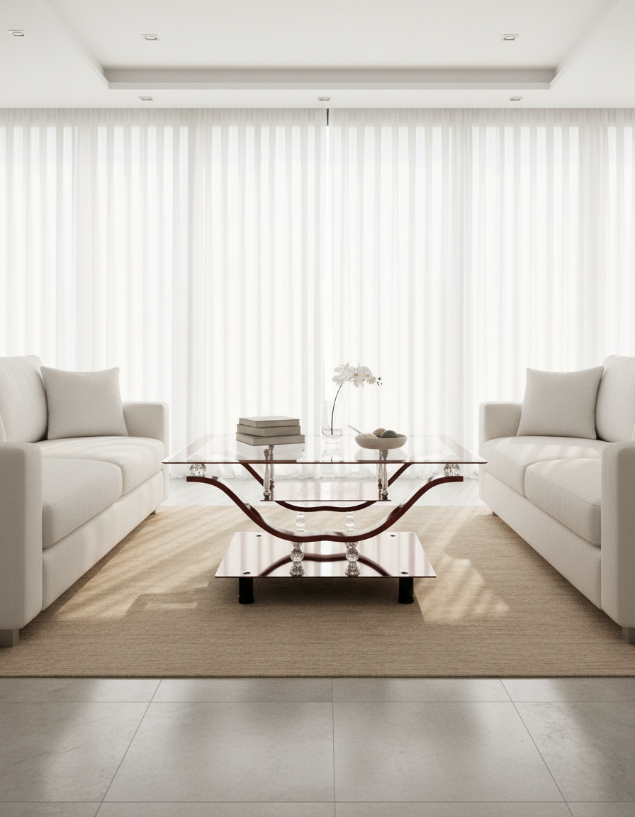 Designer Glass Coffee Table