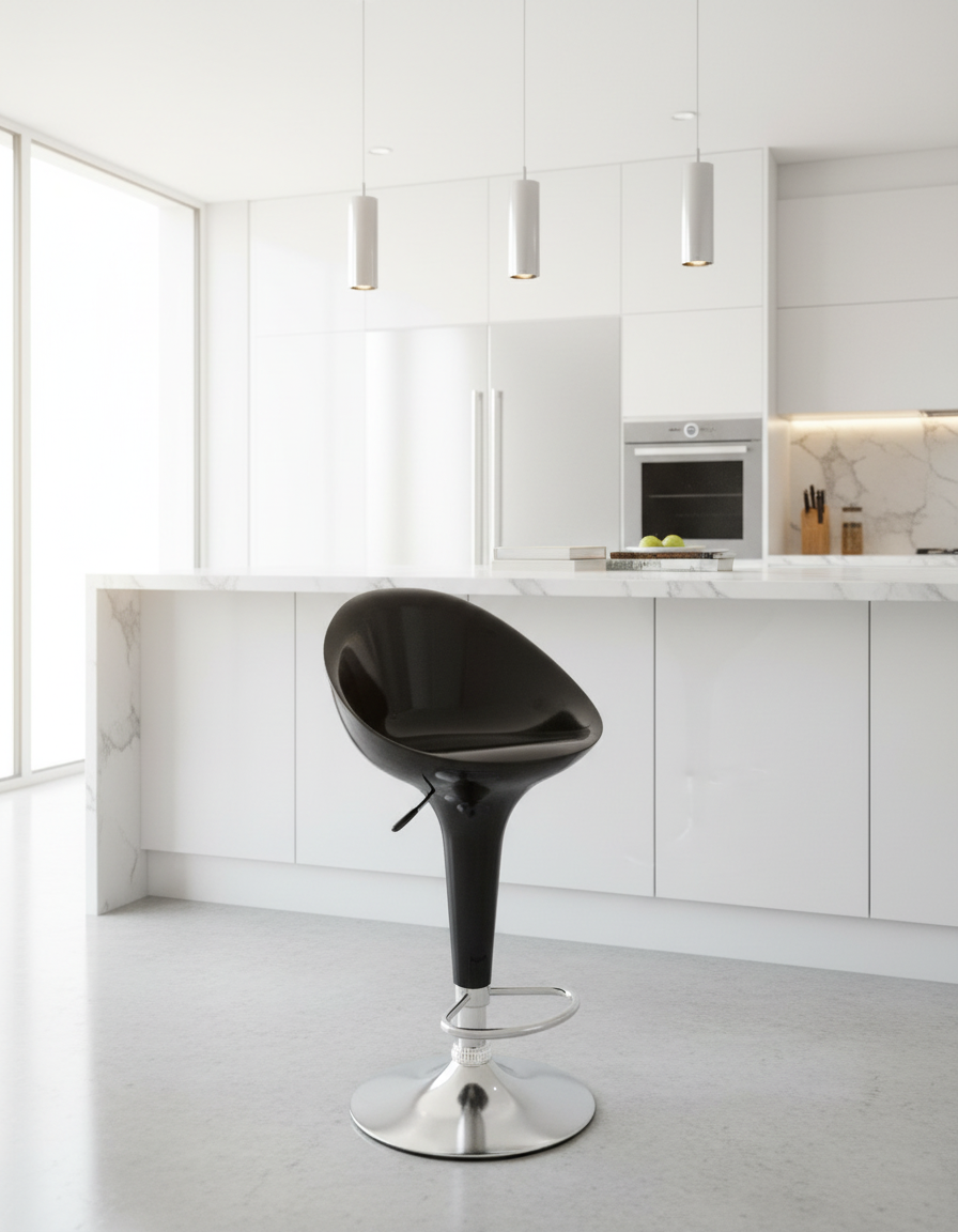 Sleek Bar Stool Block