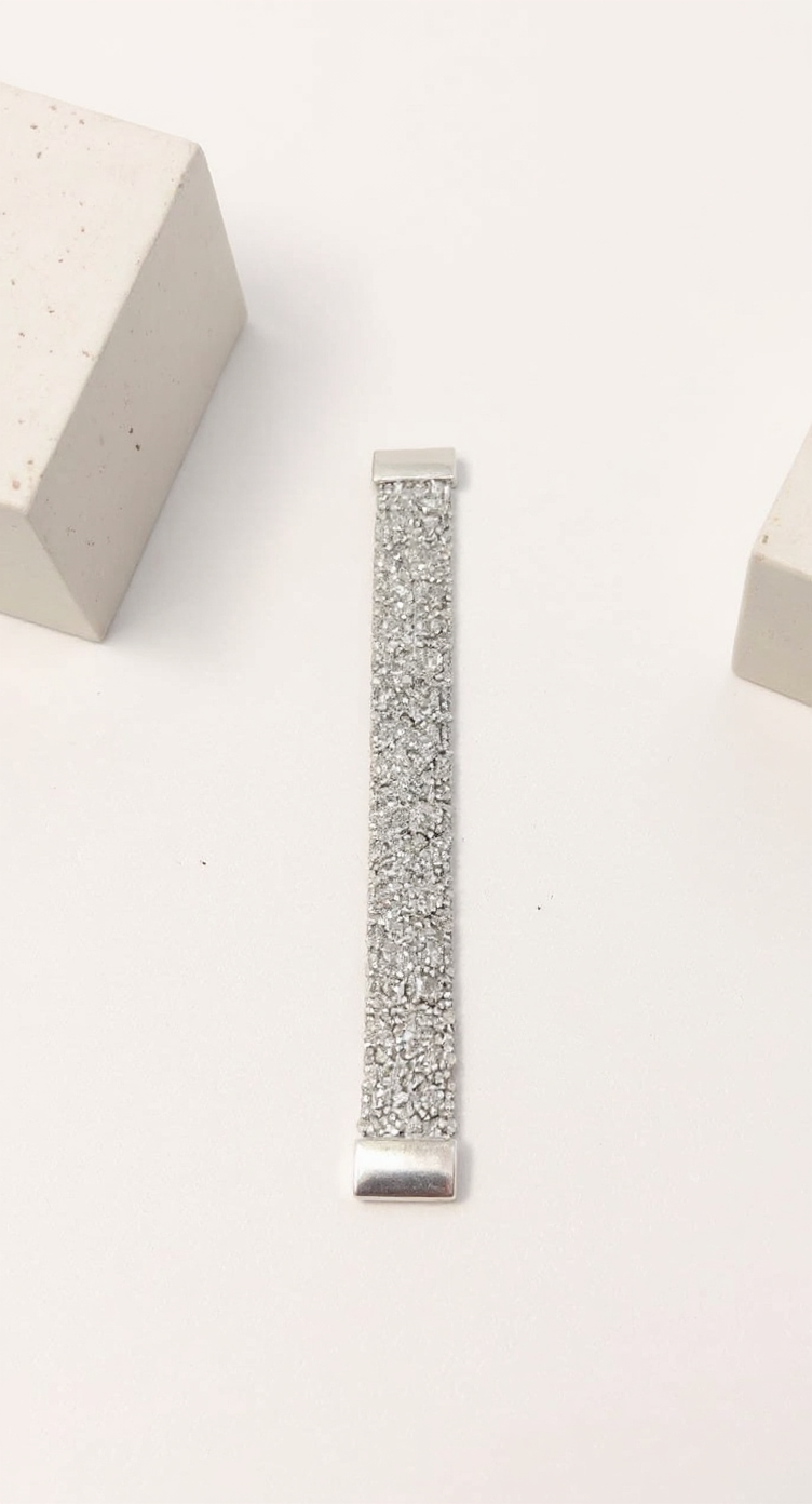 Silver Crystal Bracelet view 2