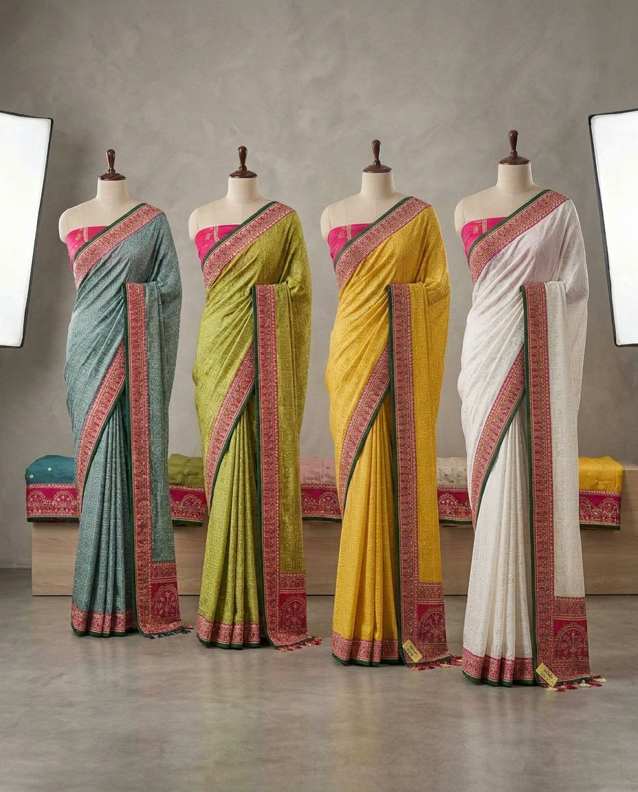 Rich Fabric Saree With Heavy Pallu view 3