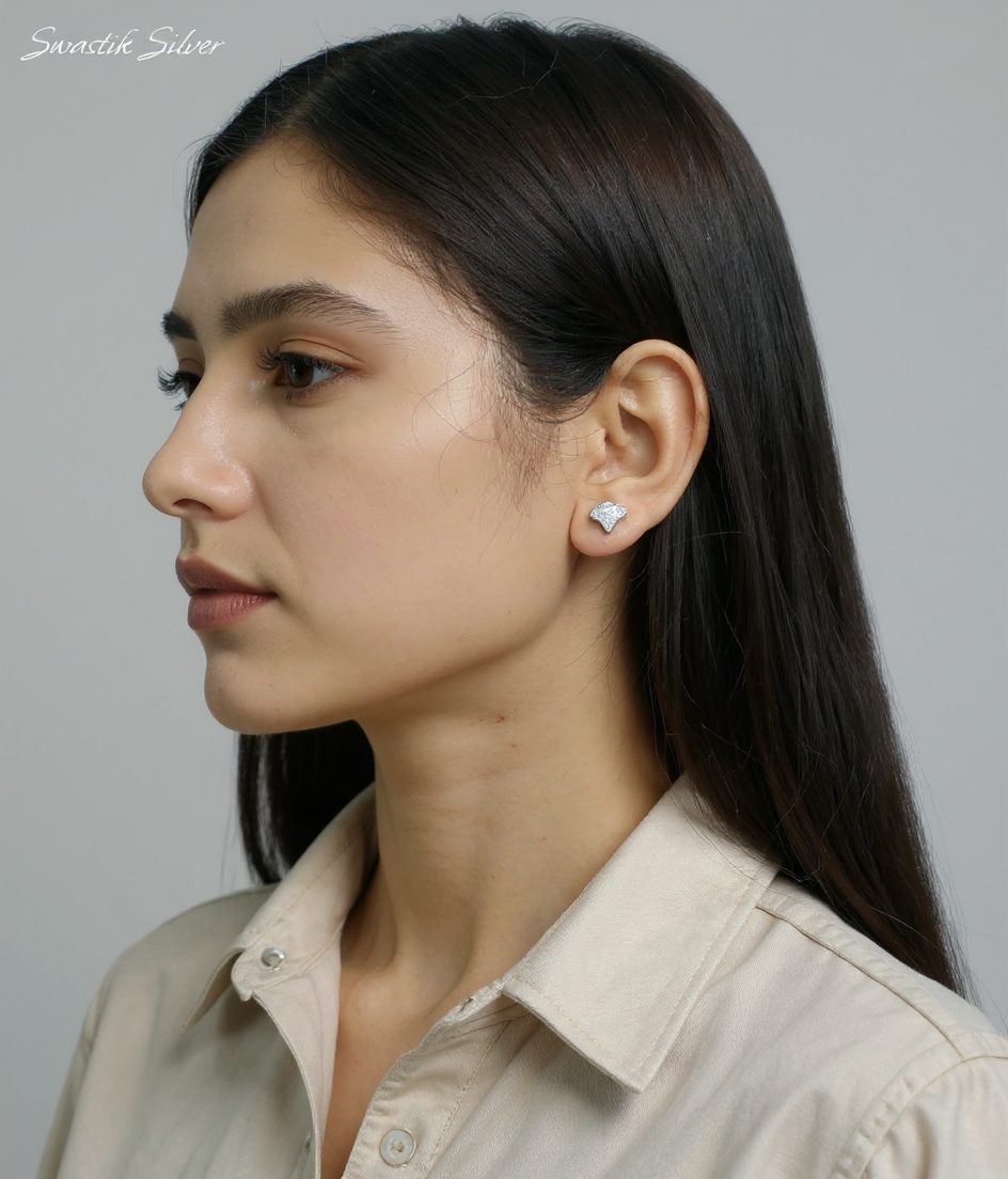 Petal Stud Earrings view 2