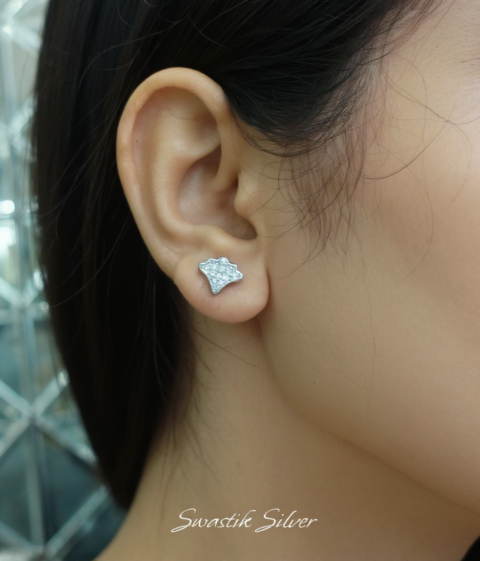 Petal Stud Earrings view 5