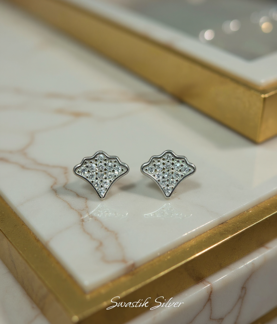 Petal Stud Earrings view 4