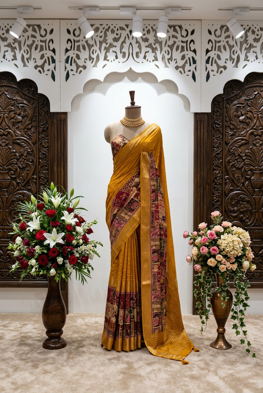 Crepe Saree 1