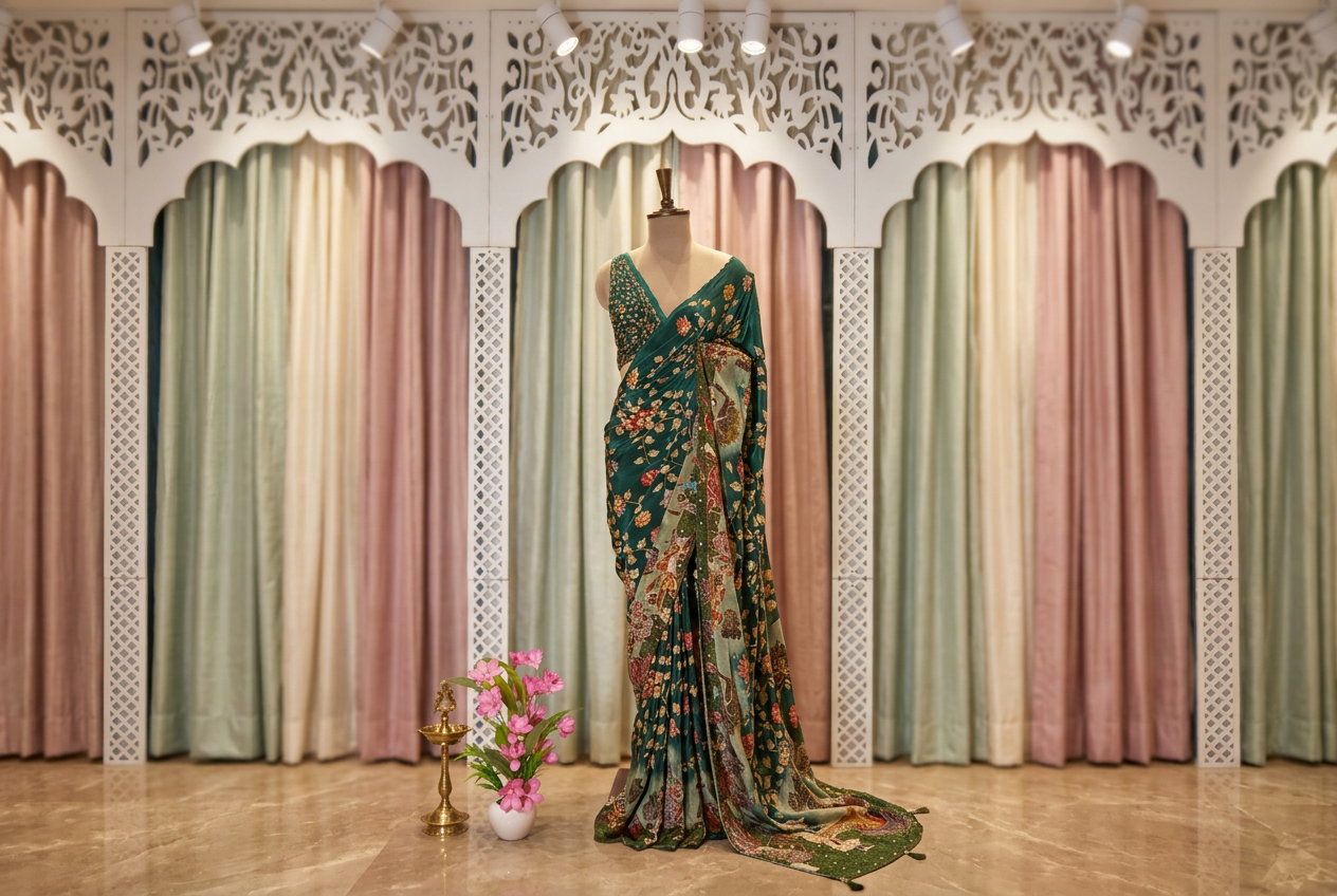 Crepe Saree 3