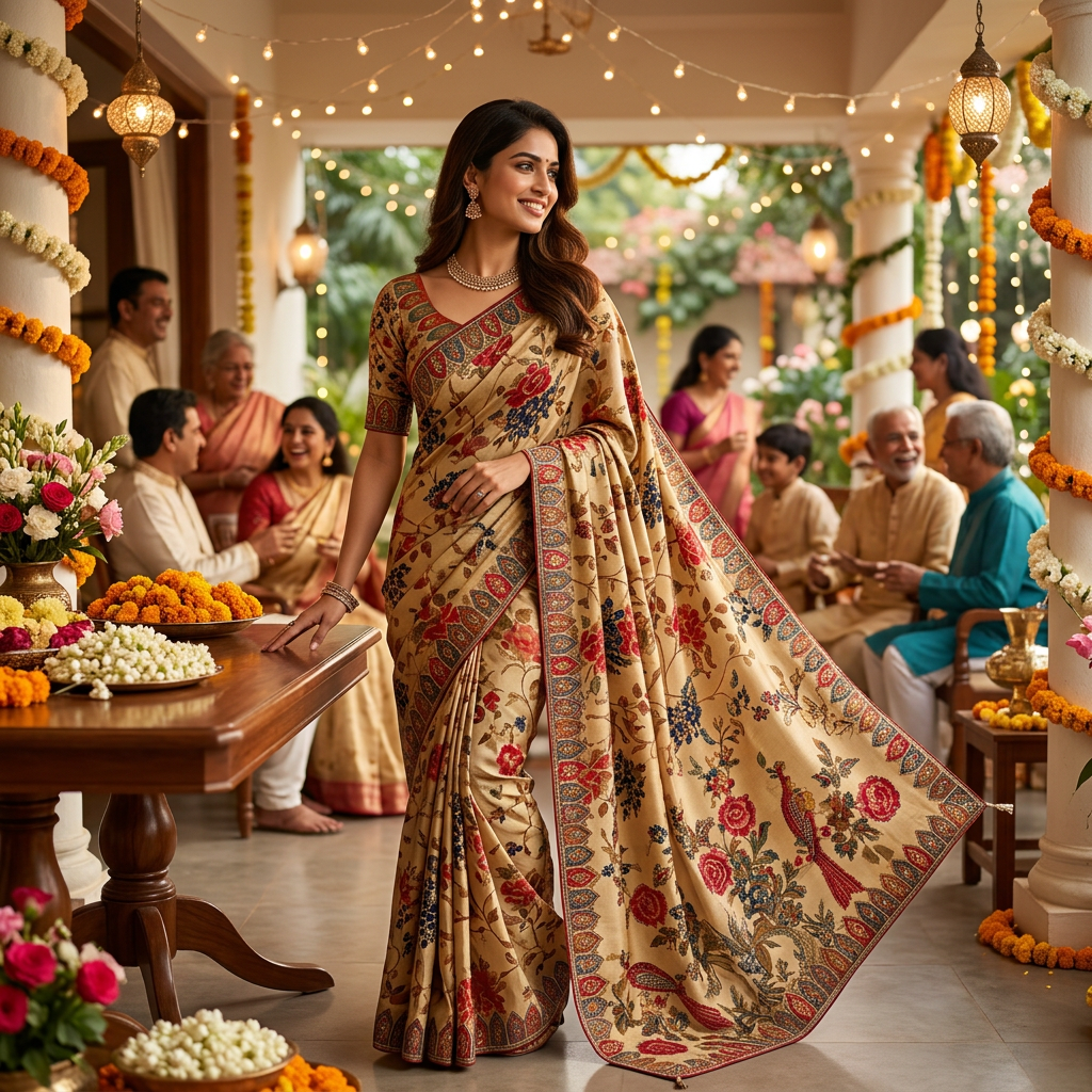 Crepe Saree 5
