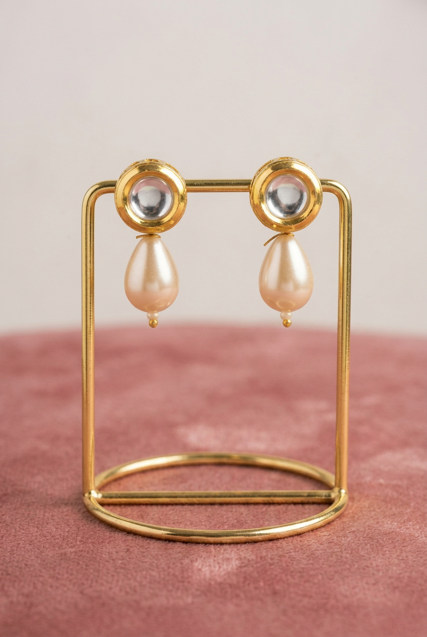 Elegant Pearl Necklace view 2