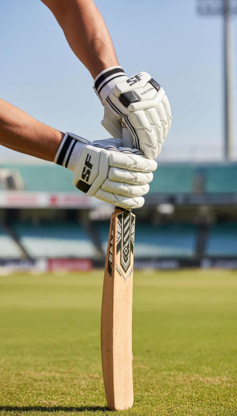 SF Black Edition Cricket Gloves