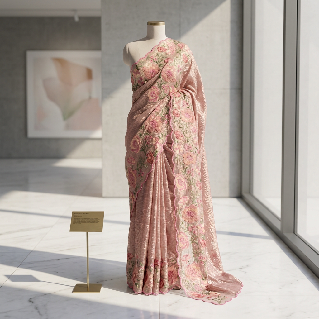 Designer Tissue Silk Saree view 2