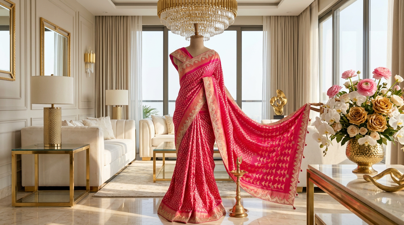 Designer Saree S view 3