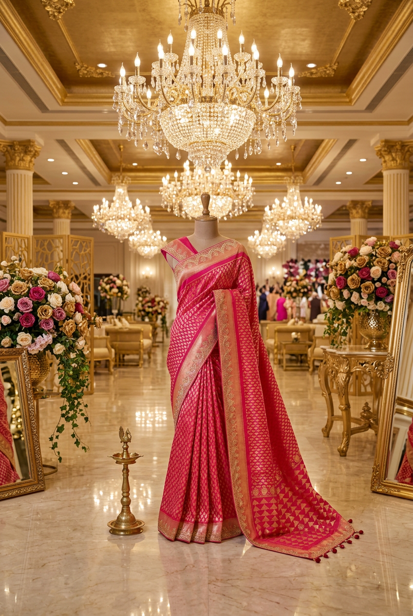 Designer Saree S view 2